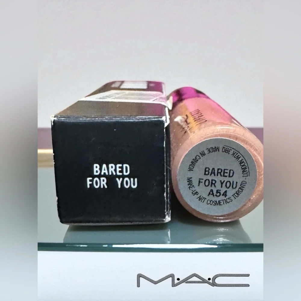MAC BARED FOR YOU LIPGLASS. NEW IN BOX. LIMITED EDITION.